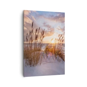 Canvastavla - Bild på duk - Farväl till solen och vinden - 70x100 cm