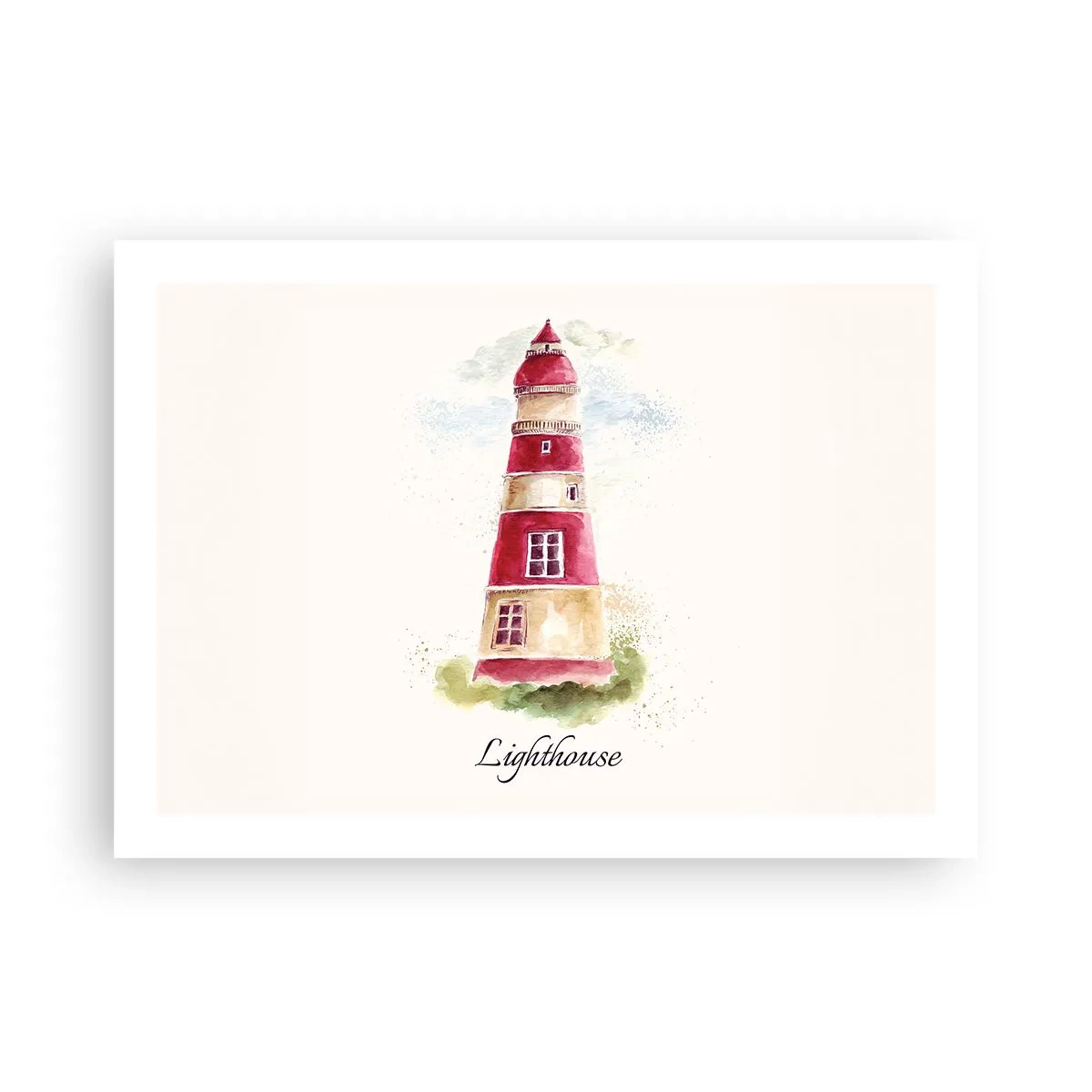 Affisch - Det är alltid något väder - 70x50 cm