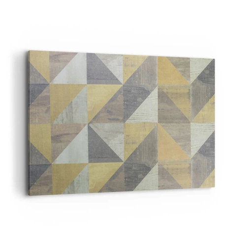 Canvastavla - Bild på duk - Under triangelns vinkel - 120x80 cm
