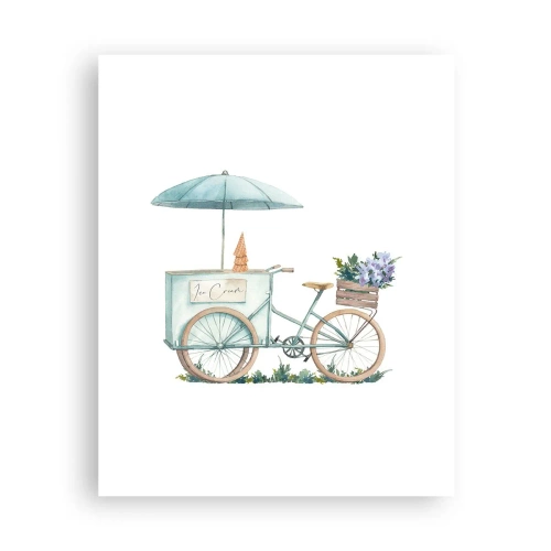 Affisch - Sött minne av sommaren - 40x50 cm