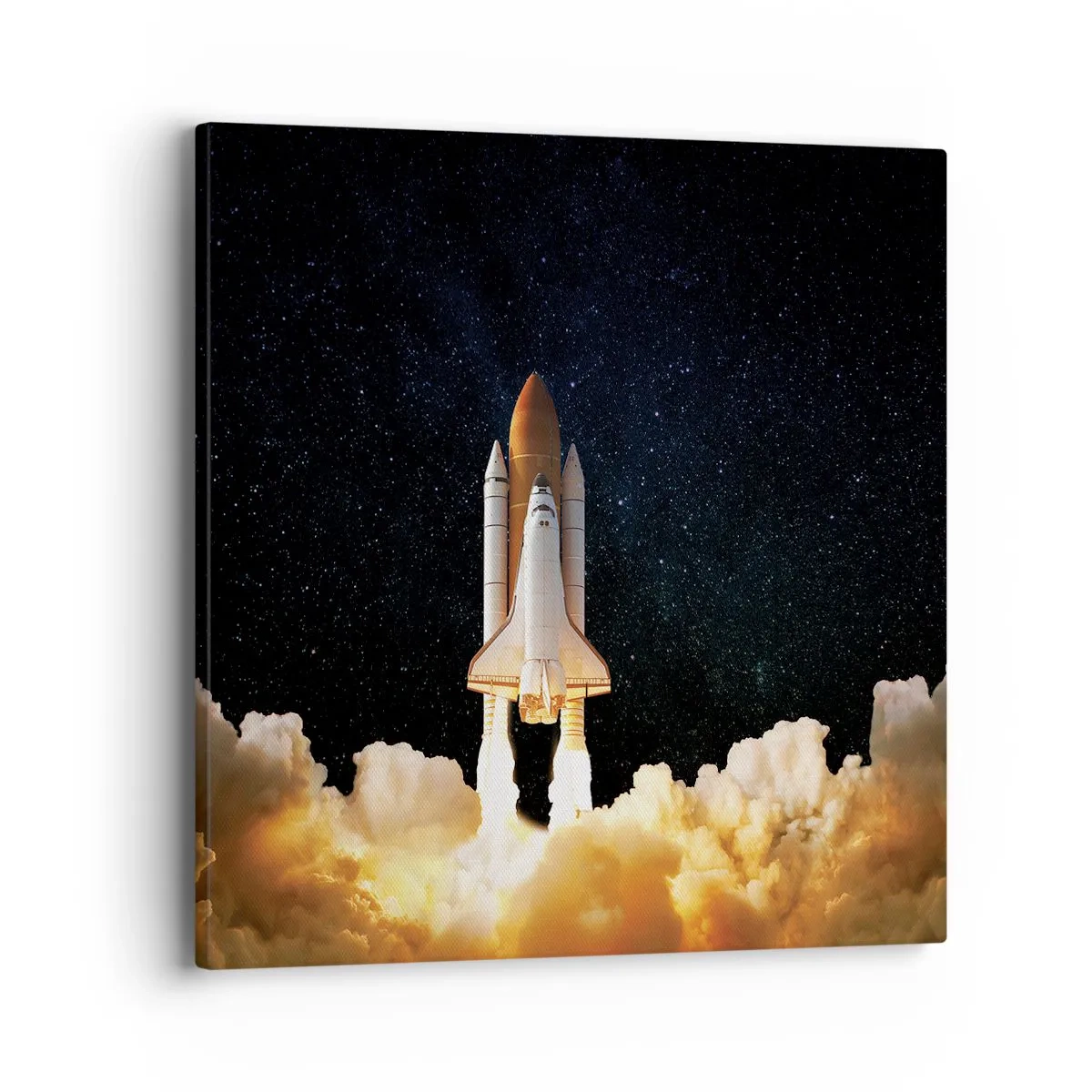 Canvastavla - Bild på duk - Ad astra! - 40x40 cm