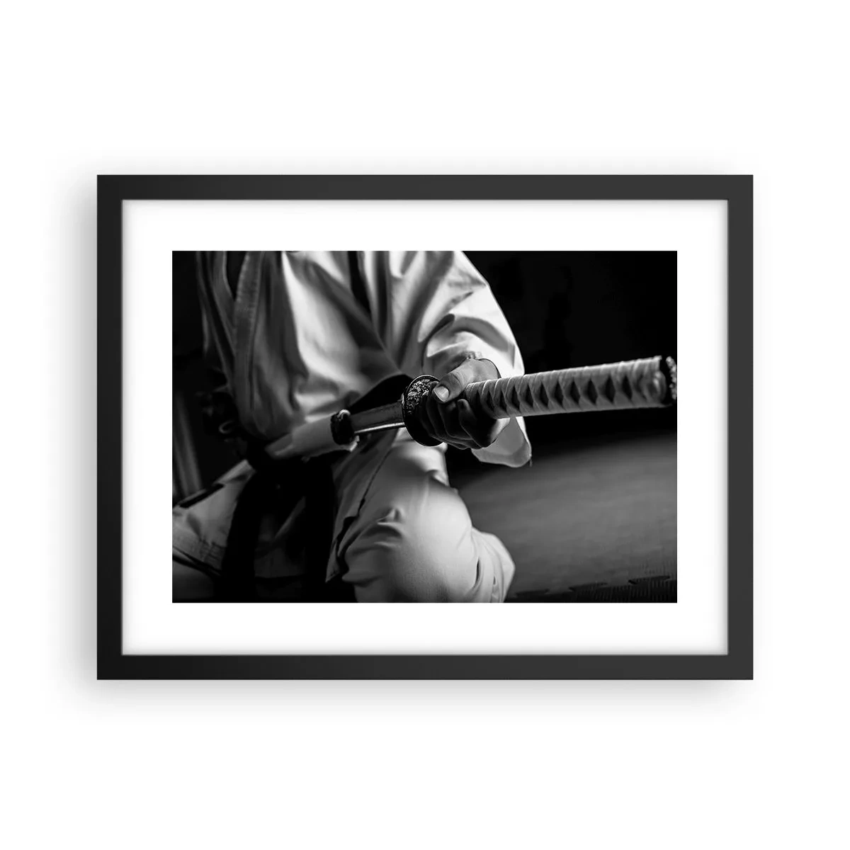 Affisch i svart ram - Kämpens själ - 40x30 cm