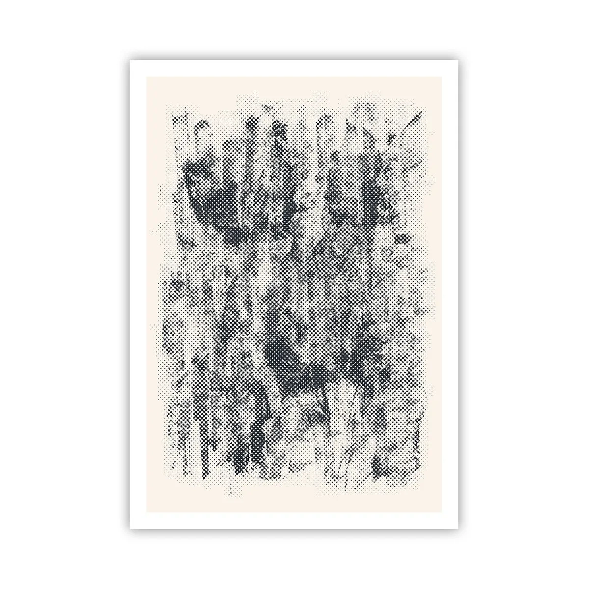 Affisch - Dimmig komposition - 70x100 cm