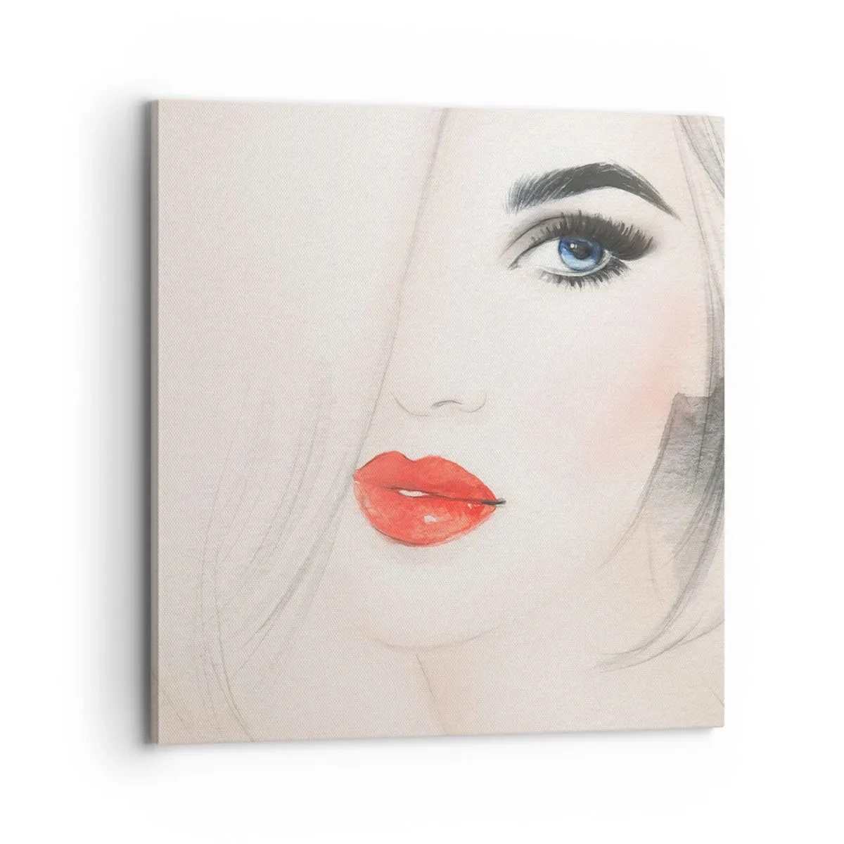 Canvastavla - Bild på duk - Hypnotiserar och bedårar - 70x70 cm