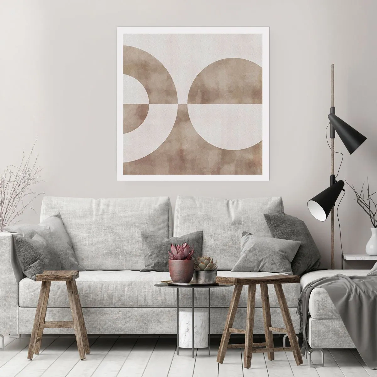 Affisch - Likheter och skillnader - 60x60 cm