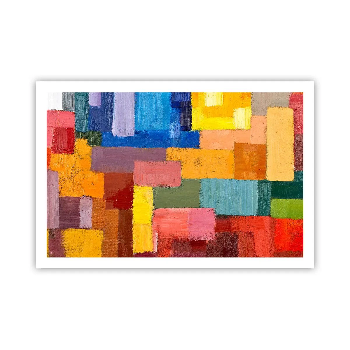 Affisch - Alla olika, alla färgglada - 91x61 cm