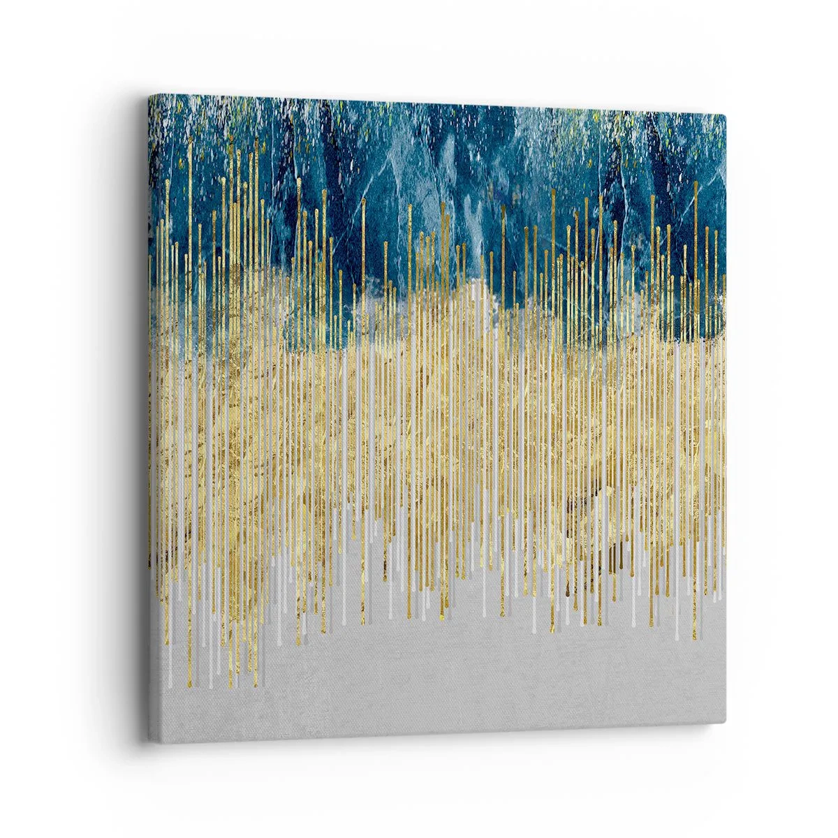 Canvastavla - Bild på duk - Förgylld gräns - 30x30 cm