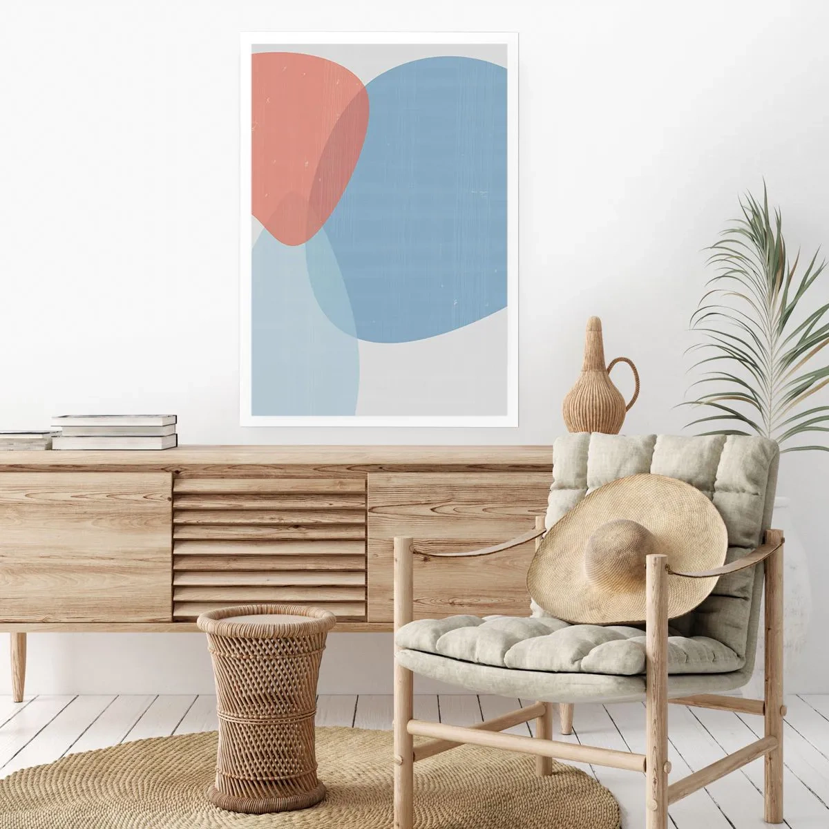 Affisch - Pastellfärgade relationer - 61x91 cm
