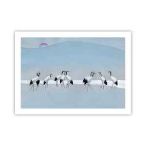 Affisch - Efter en het dag - 70x50 cm