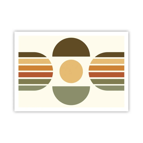 Affisch - I jordens färger - 100x70 cm