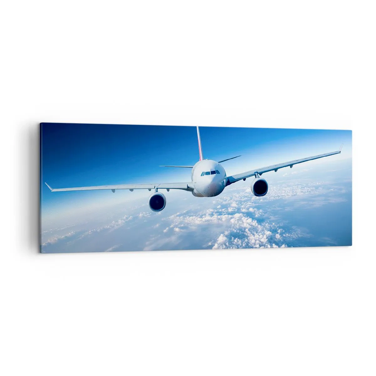 Canvastavla - Bild på duk - Jag flyger för jag vill - 140x50 cm