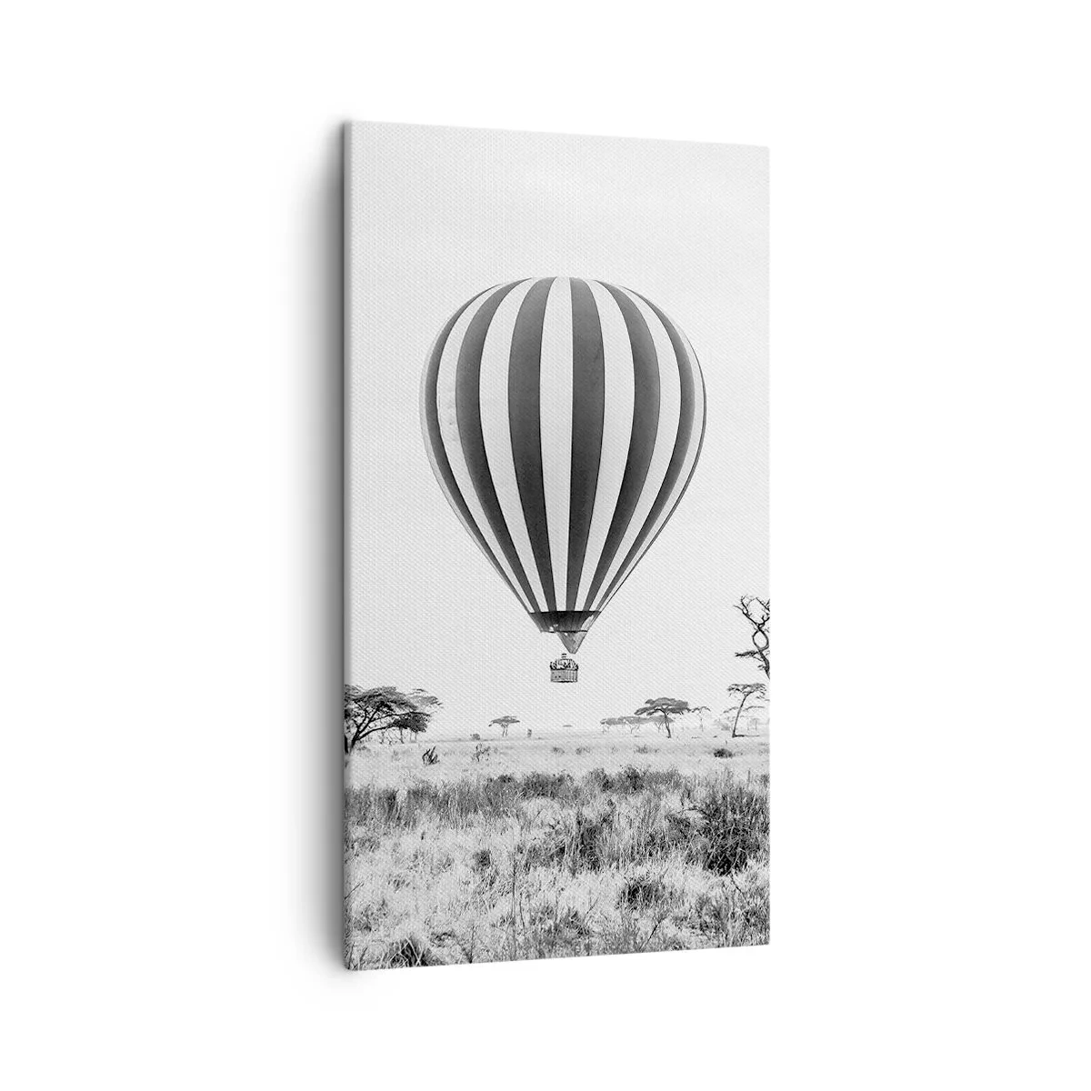 Canvastavla - Bild på duk - Över savannen - 45x80 cm