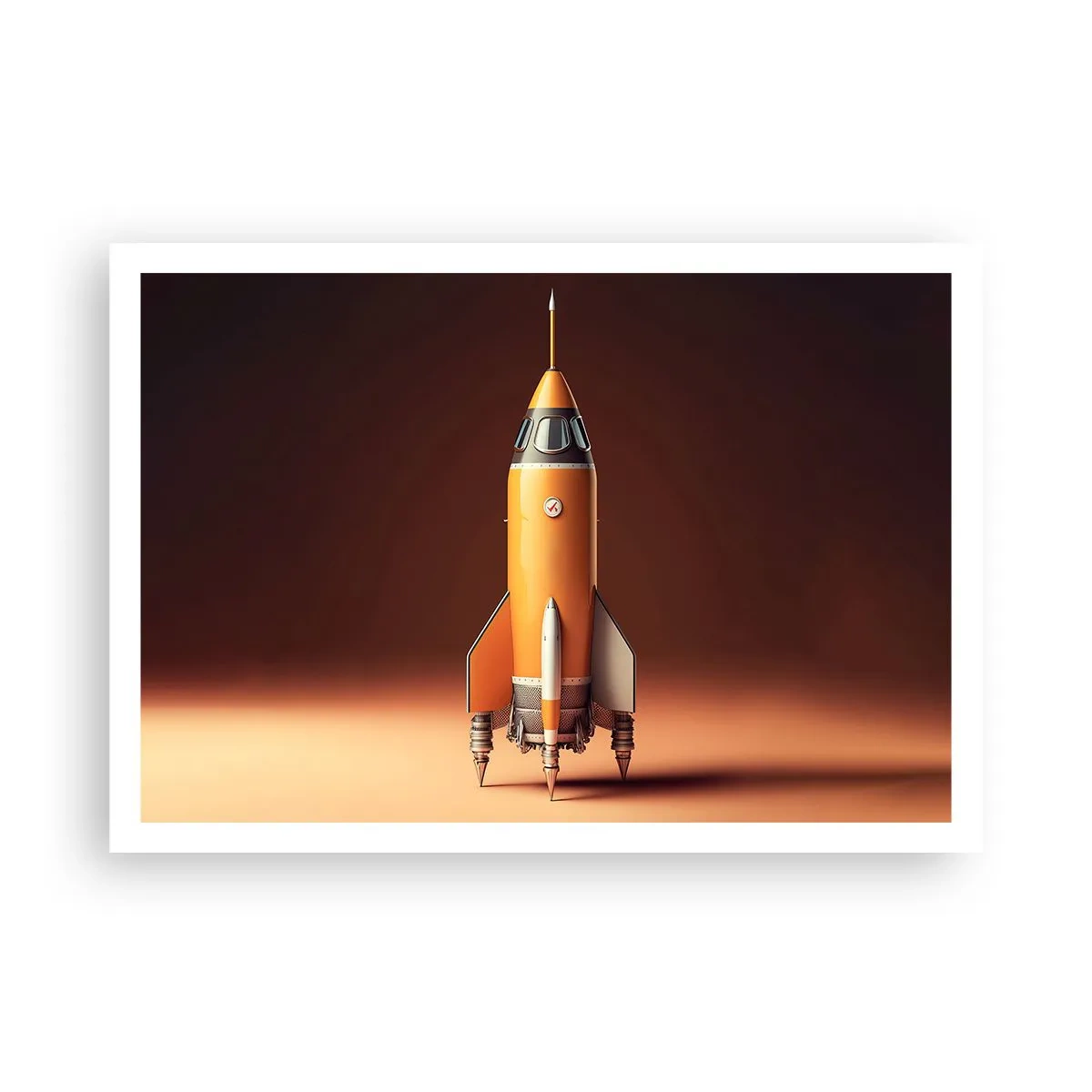 Affisch - Det börjar med en dröm - 100x70 cm