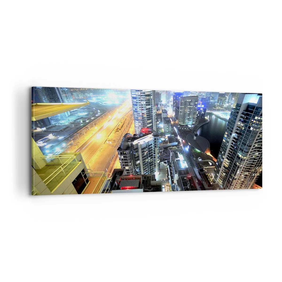 Canvastavla - Bild på duk - Underverk på öknen - 100x40 cm