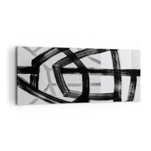 Canvastavla - Bild på duk - Att skapa djupet - 100x40 cm