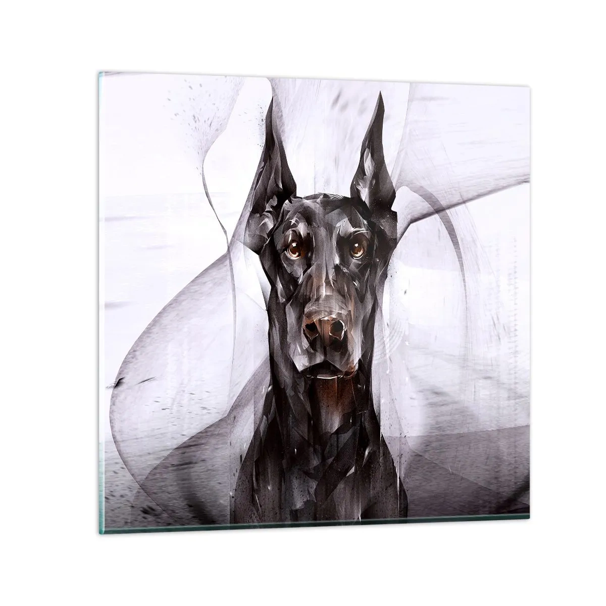 Glastavla - Bild på glas - Rasren - 30x30 cm