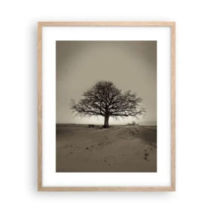 Affisch i ram av ljusek - Härifrån till evighet - 40x50 cm