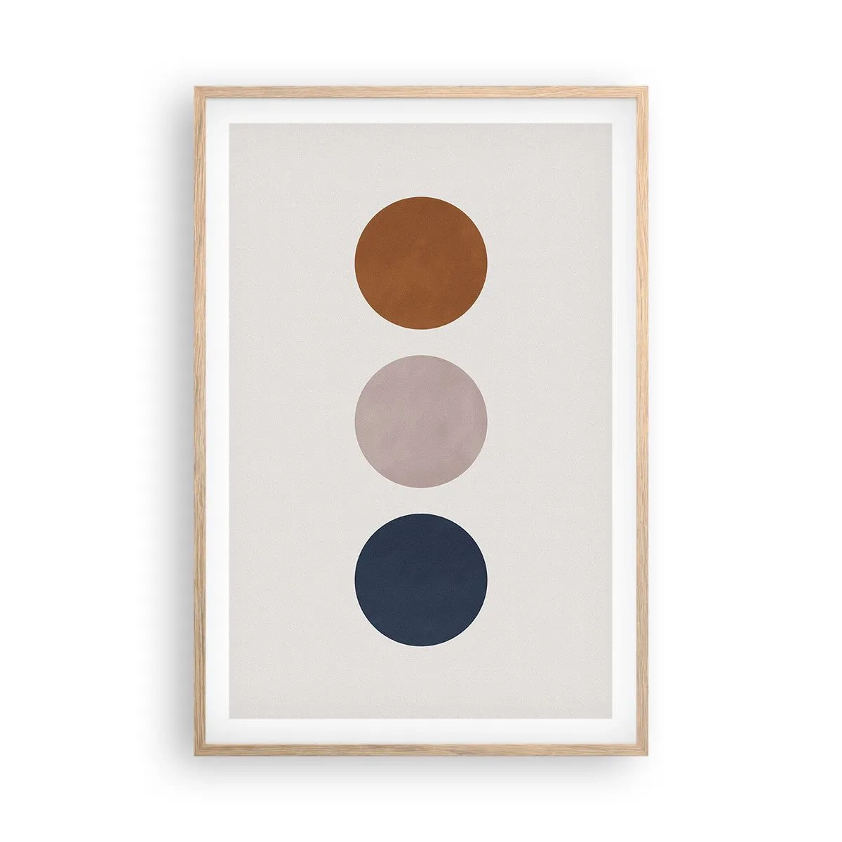 Affisch i ram av ljusek - Perfektionens symbol - 61x91 cm
