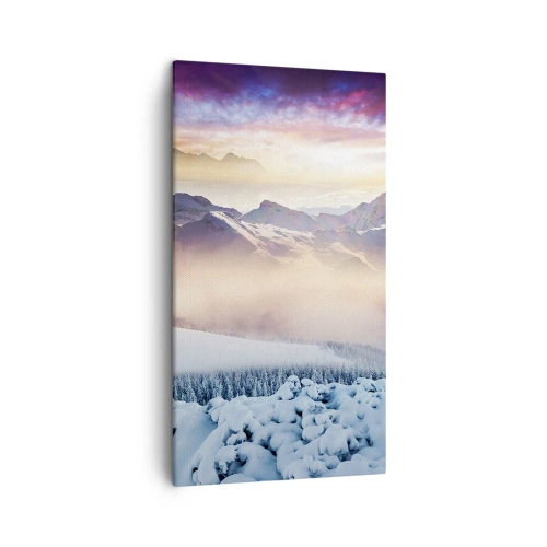 Canvastavla - Bild på duk - Naturens styrka och renhet - 45x80 cm