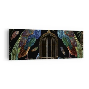 Canvastavla - Bild på duk - I kungliga kläder - 140x50 cm