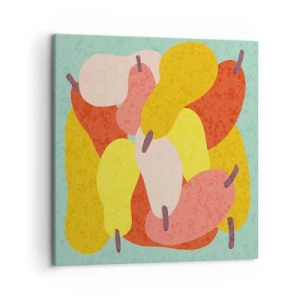 Canvastavla - Bild på duk - Smaka på sommarsolen - 50x50 cm