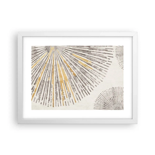 Affisch i vit ram - Radiens skönhet - 40x30 cm