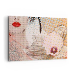 Canvastavla - Bild på duk - Serieheroin - 120x80 cm