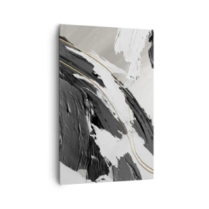 Canvastavla - Bild på duk - Storslagen abstraktion - 80x120 cm