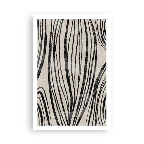 Affisch - Stänk av linjer - 61x91 cm