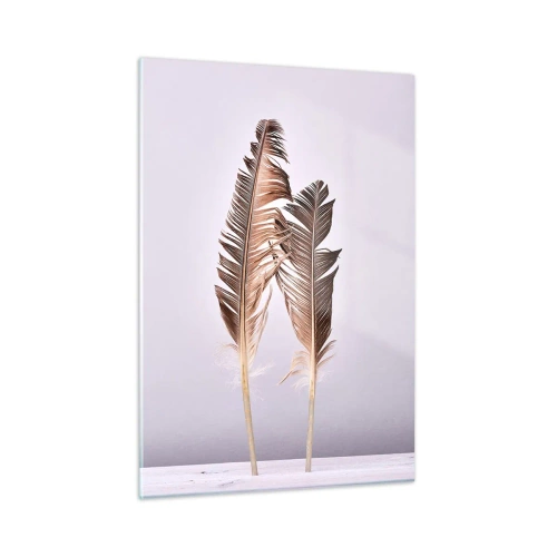 Glastavla - Bild på glas - Mot intet - 50x70 cm