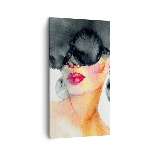 Canvastavla - Bild på duk - Elegansens hemlighet - 45x80 cm