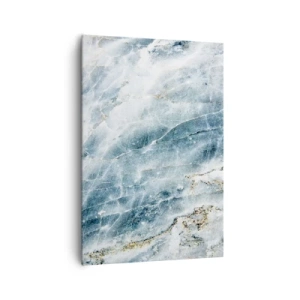 Canvastavla - Bild på duk - Isvärld - 70x100 cm