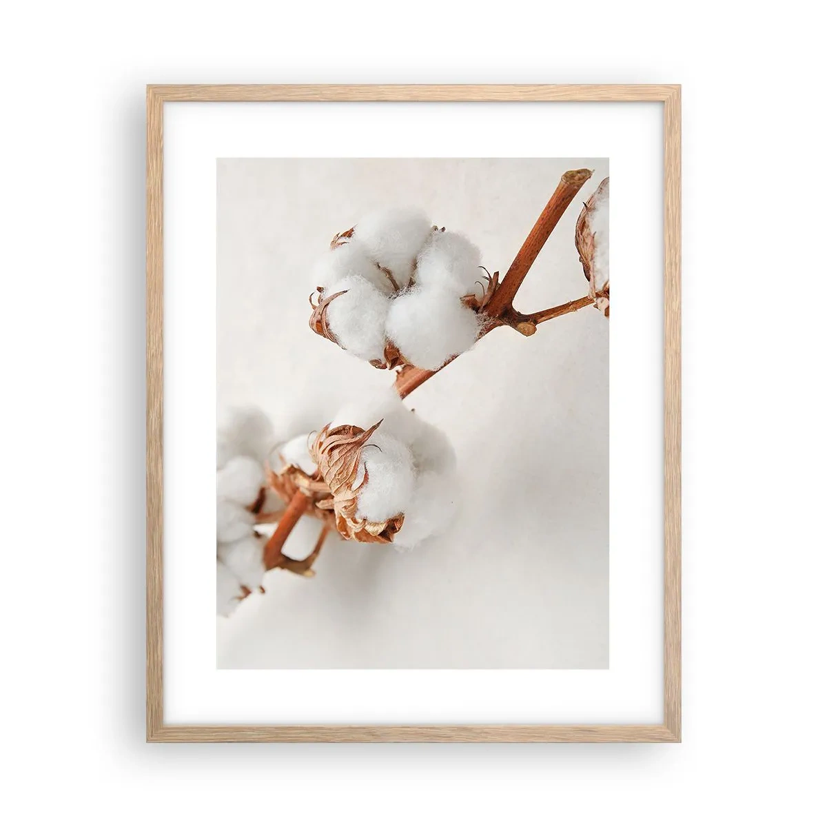 Affisch i ram av ljusek - Krama om - 40x50 cm