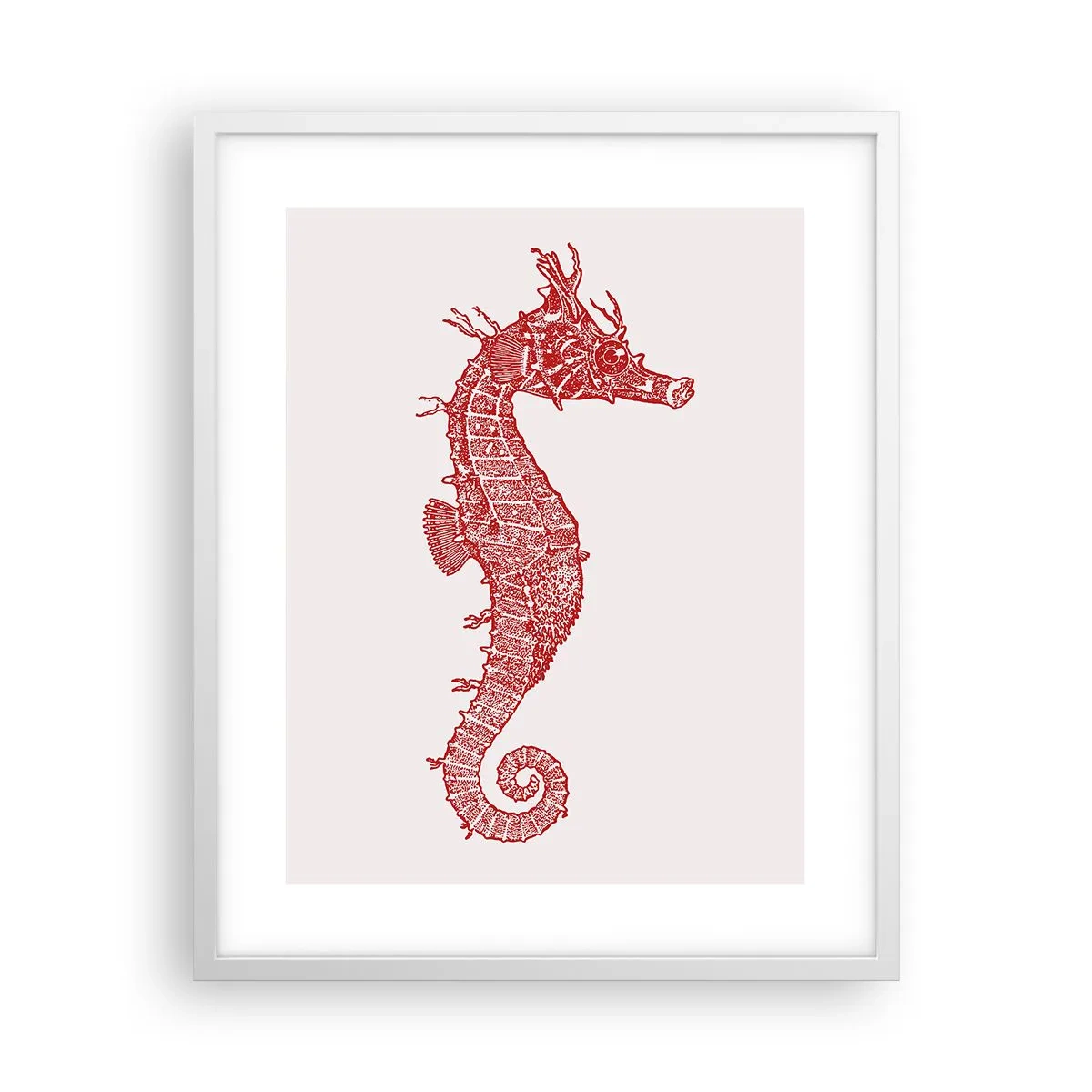 Affisch i vit ram - En intrikat varelse - 40x50 cm