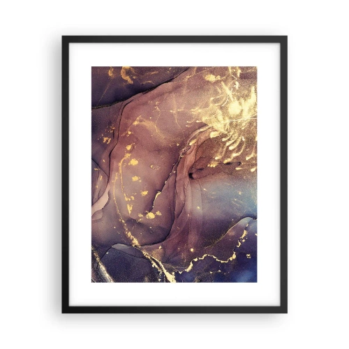 Affisch i svart ram - Materia och ande - 40x50 cm