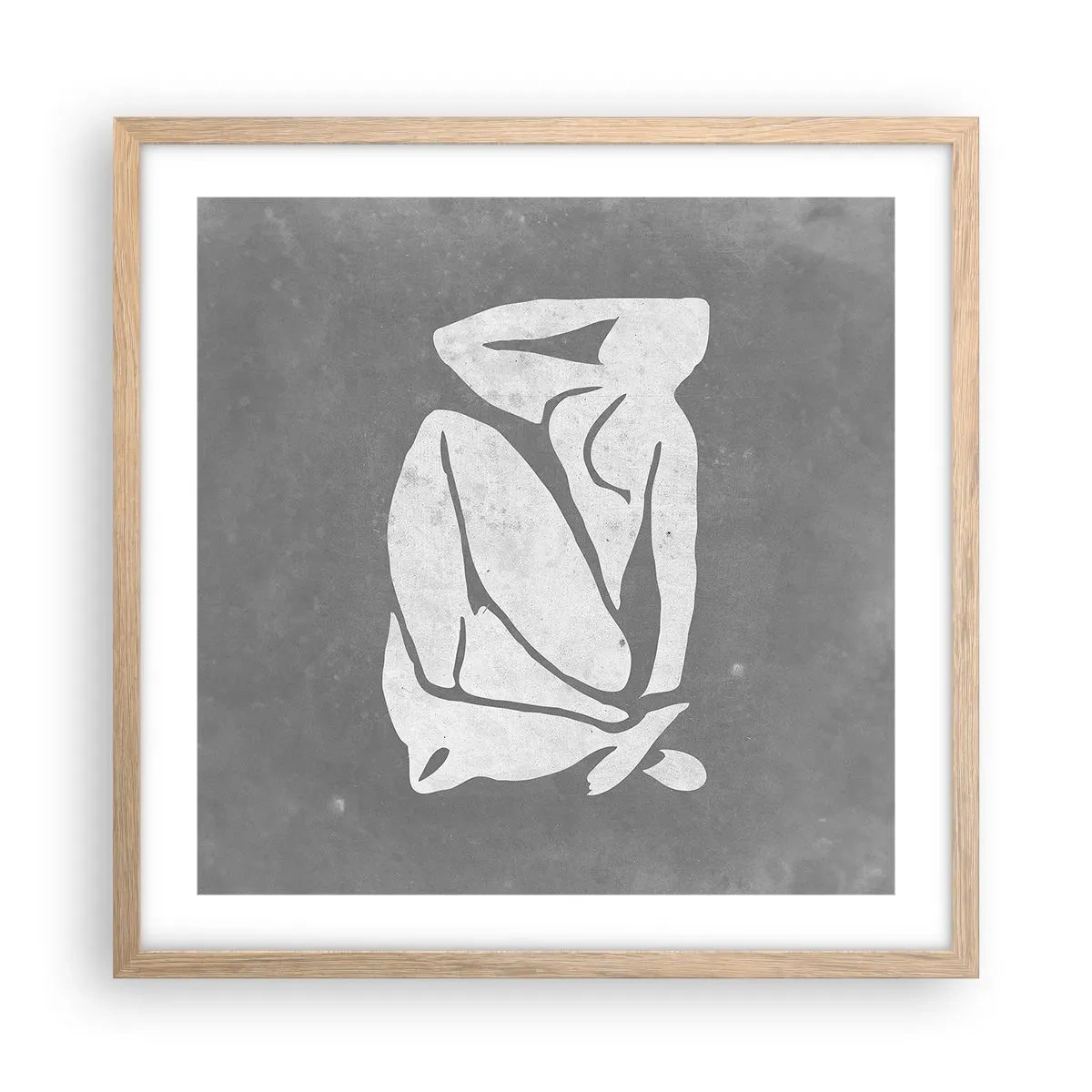 Affisch i ram av ljusek - I drömmarnas värld - 50x50 cm