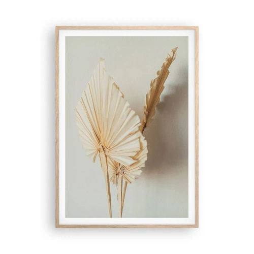 Affisch i ram av ljusek - När du behöver stillhet - 70x100 cm