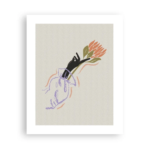 Affisch - En systerlig beröring - 40x50 cm