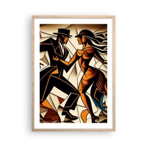 Affisch i ram av ljusek - Passionsdans - 50x70 cm
