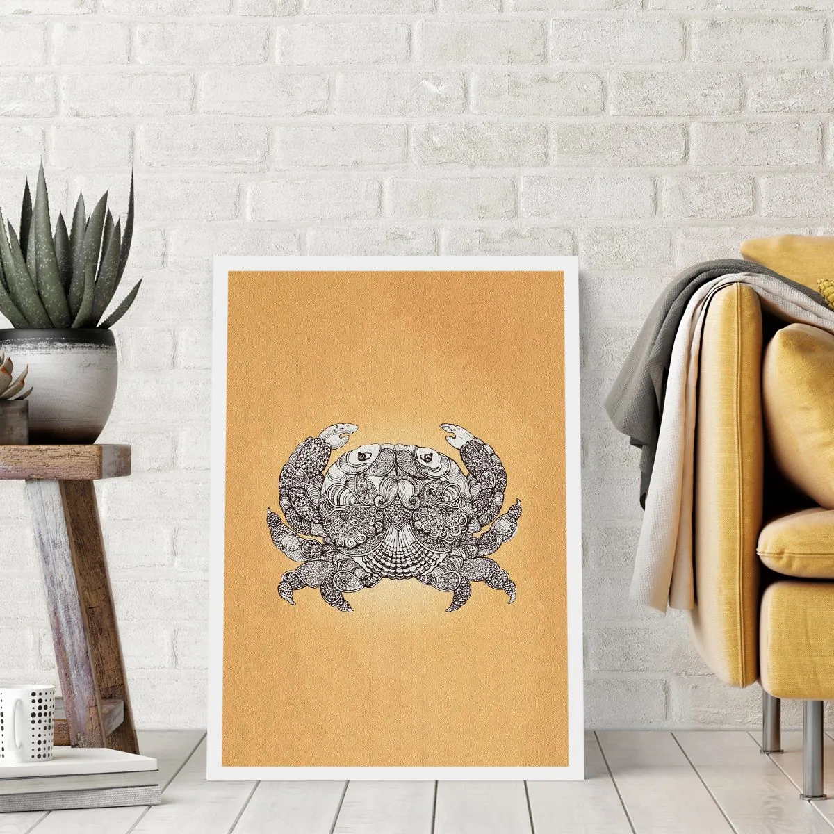 Affisch - Herr Krabba berättar - 50x70 cm