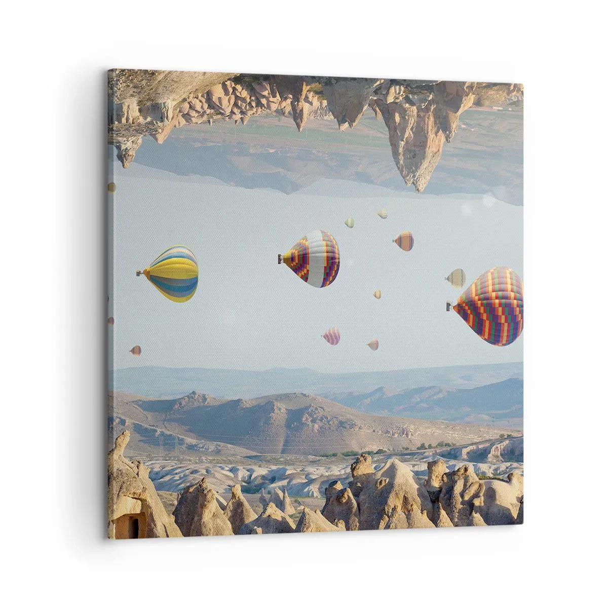 Canvastavla - Bild på duk - Här är allt möjligt - 60x60 cm