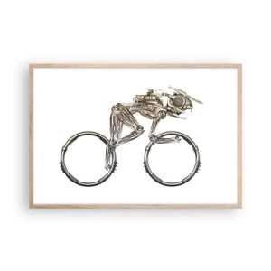 Affisch i ram av ljusek - Underbar maskin - 91x61 cm