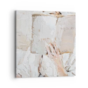 Canvastavla - Bild på duk - I en annan värld - 70x70 cm