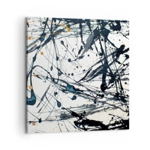 Canvastavla - Bild på duk - Med eller utan någon mening? - 60x60 cm