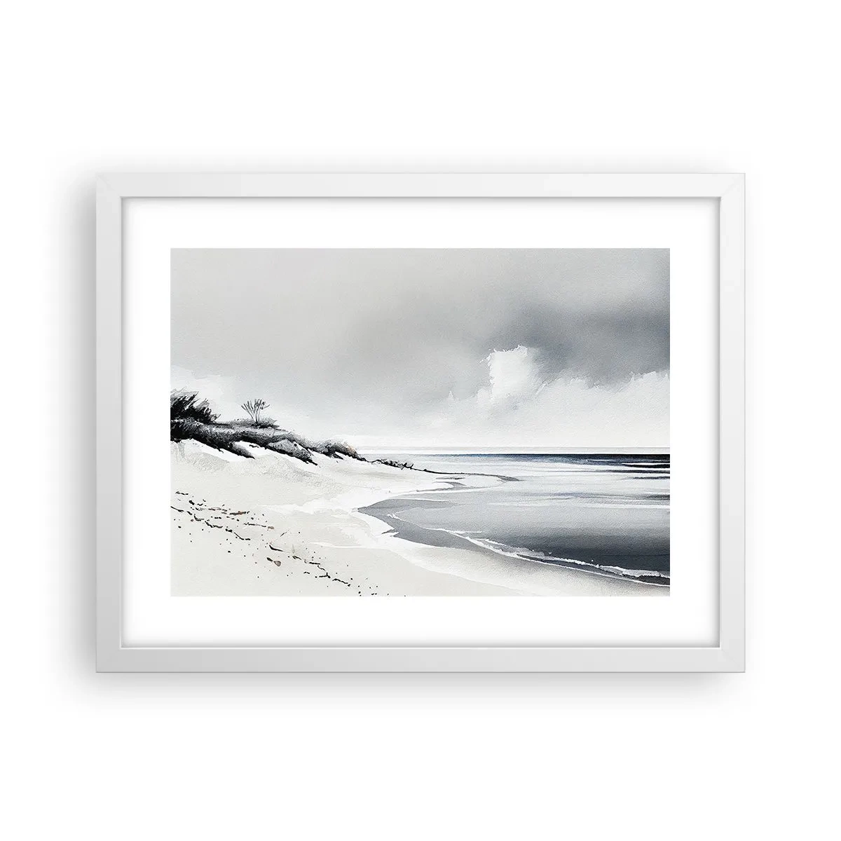Affisch i vit ram - Alltid tillsammans - 40x30 cm