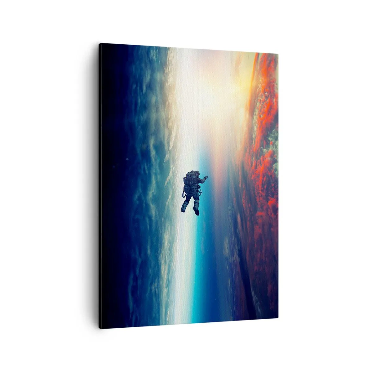 Canvastavla - Bild på duk - Stå emot universumet - 50x70 cm