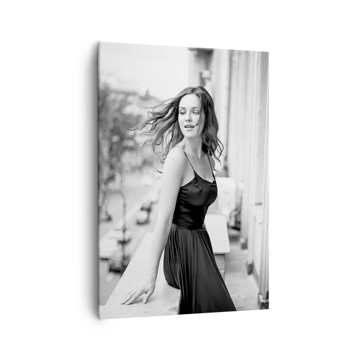 Canvastavla - Bild på duk - Säkert en Parisbo - 70x100 cm