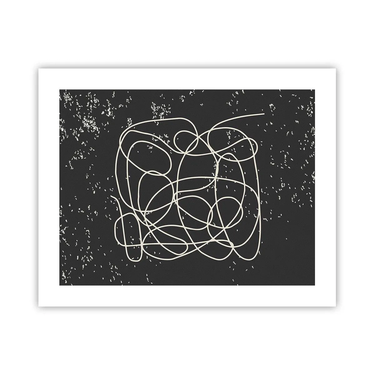 Affisch - Vilsegångna tankar - 50x40 cm