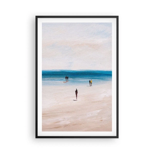 Affisch i svart ram - Ett naturligt behov - 61x91 cm