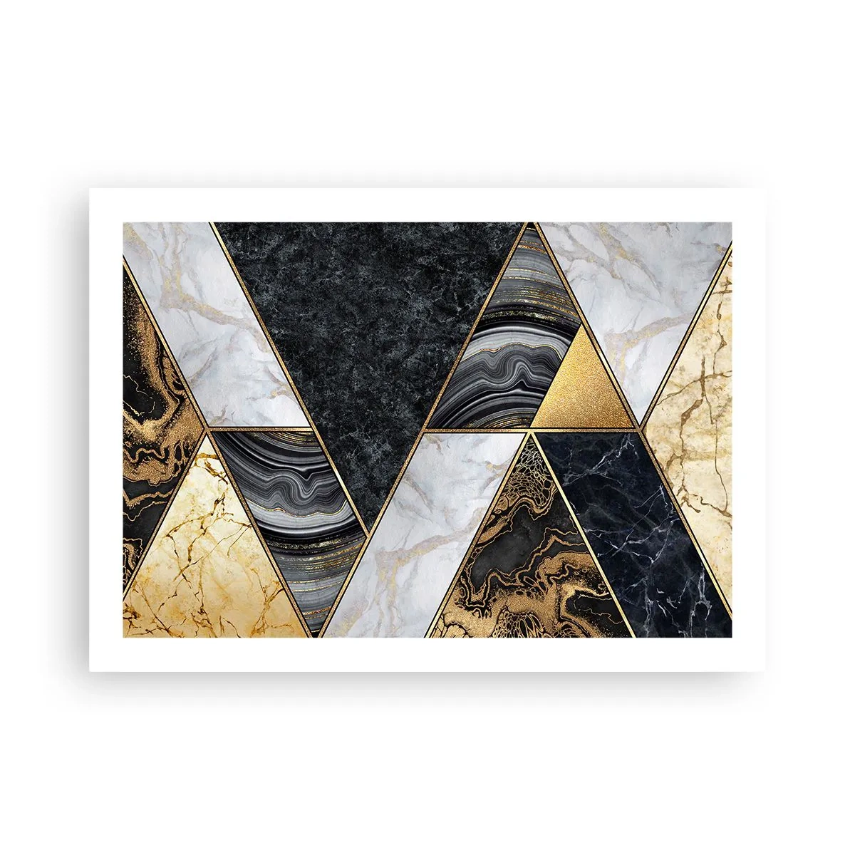 Affisch - Sten vid sten - 70x50 cm